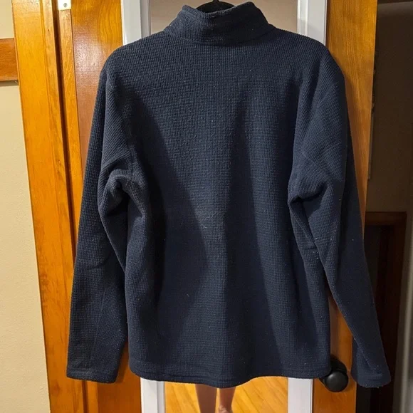 The North Face Navy Blue Quarter-Zip Sweatshirt - Picture 4 of 4